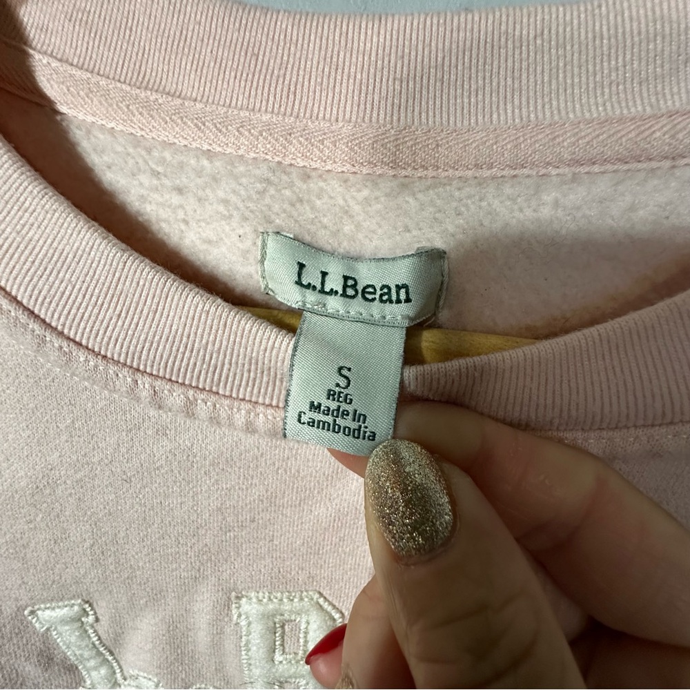 L.L. BEAN Collegiate Crewneck Sweatshirt - Picture 3 of 7